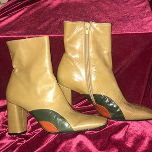 Charles Jourdan Paris ankle boots